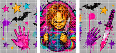 16oz Halloween-J  2208